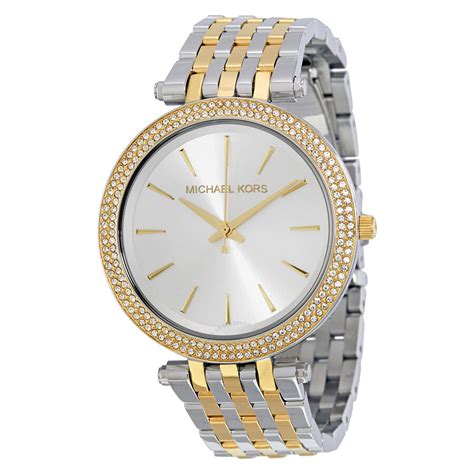 michael kors parker two tone watch|michael kors darci watch 26mm.